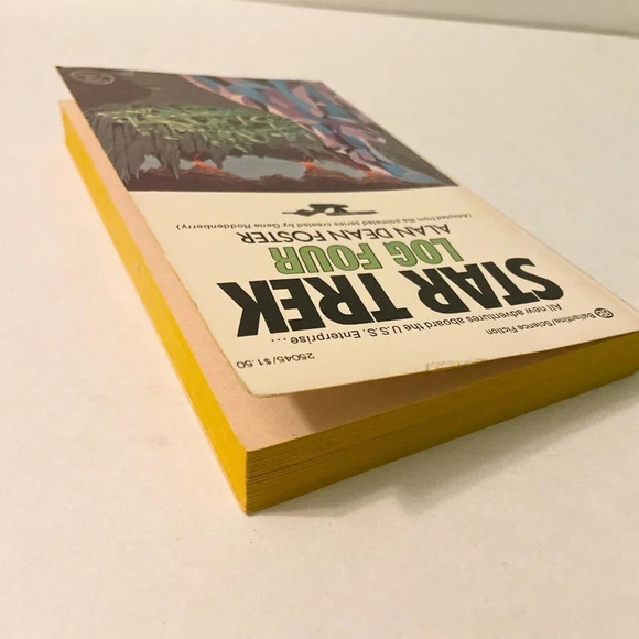 Vintage 1975 Star Trek Log Four Alan Dean Foster Ballantine Paperback - Picture 16 of 16